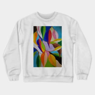 Colorful Leaves Life Crewneck Sweatshirt